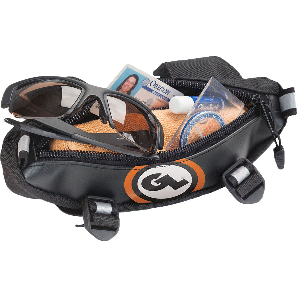 Giant Loop ZigZag Handlebar Bag Black/Orange