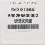 Piston Rings 66.45mm Yam For Vertex Pistons Only