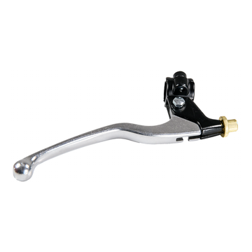 Sport Front Brake Lever Universal Long Silver