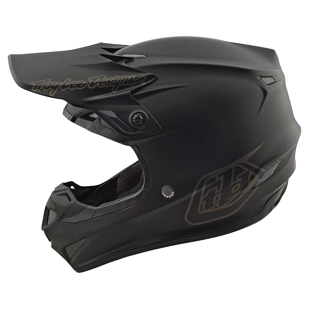 Troy Lee Designs Youth GP Helmet Mono/Black YMedium