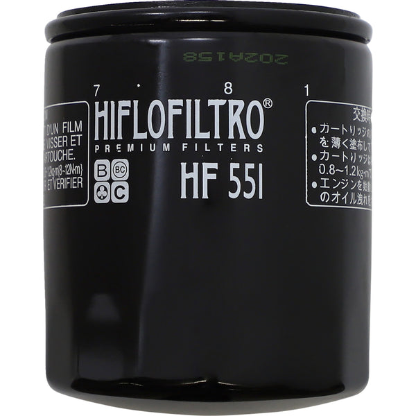 Hiflofiltro Oil Filter HF551