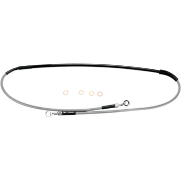 Moose Racing Brake Line - Front - Stainless Steel - Kawasaki/Suzuki K02-1-046/P