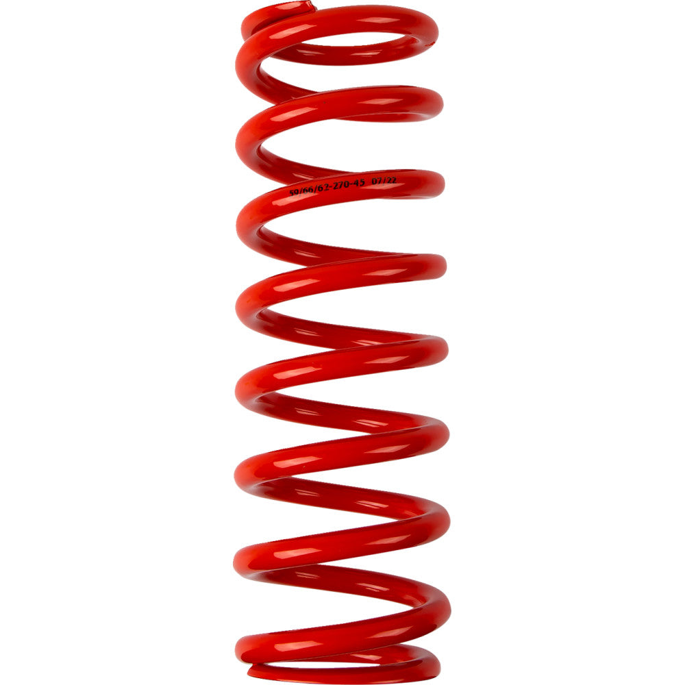 Moose Offroad Shock Spring - 59/62 mm OD - 45 n/mm - Red 1312-0963
