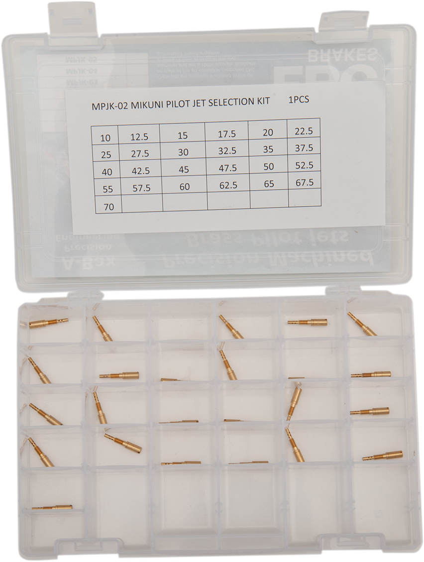 EBC Dealer Pilot Jet Kit - Mikuni MPJK-02