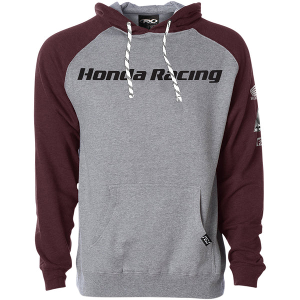 Factory Effex Honda Racing Hoodie - Heather/Burgundy - 2XL 23-88308