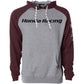 FACTORY EFFEX Honda Racing Hoodie - Heather/Burgundy - XL 23-88306