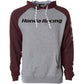 FACTORY EFFEX Honda Racing Hoodie - Heather/Burgundy - Large 23-88304