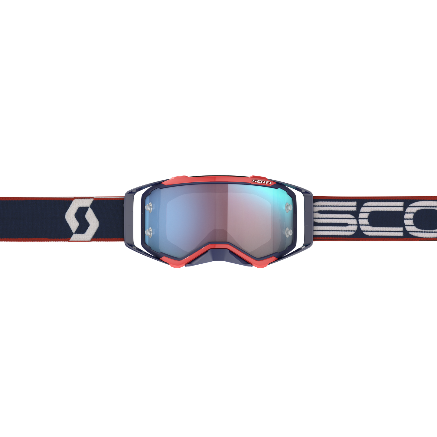 Prospect Goggle Retro Blue/Red Blue Chrome Works Lens
