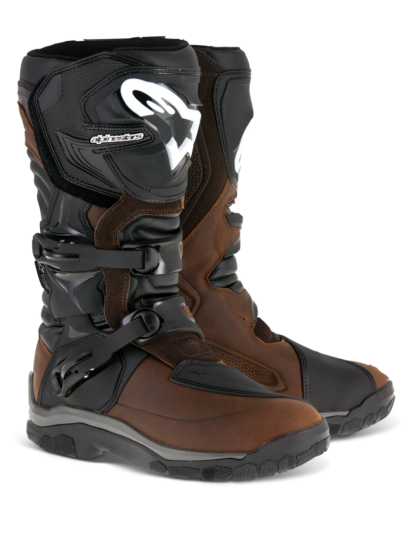 Alpinestars Corozal Adventure Drystar Boots Brn Oiled Leather Sz 08
