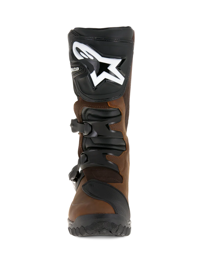 Alpinestars Corozal Adventure Drystar Boots Brn Oiled Leather Sz 08