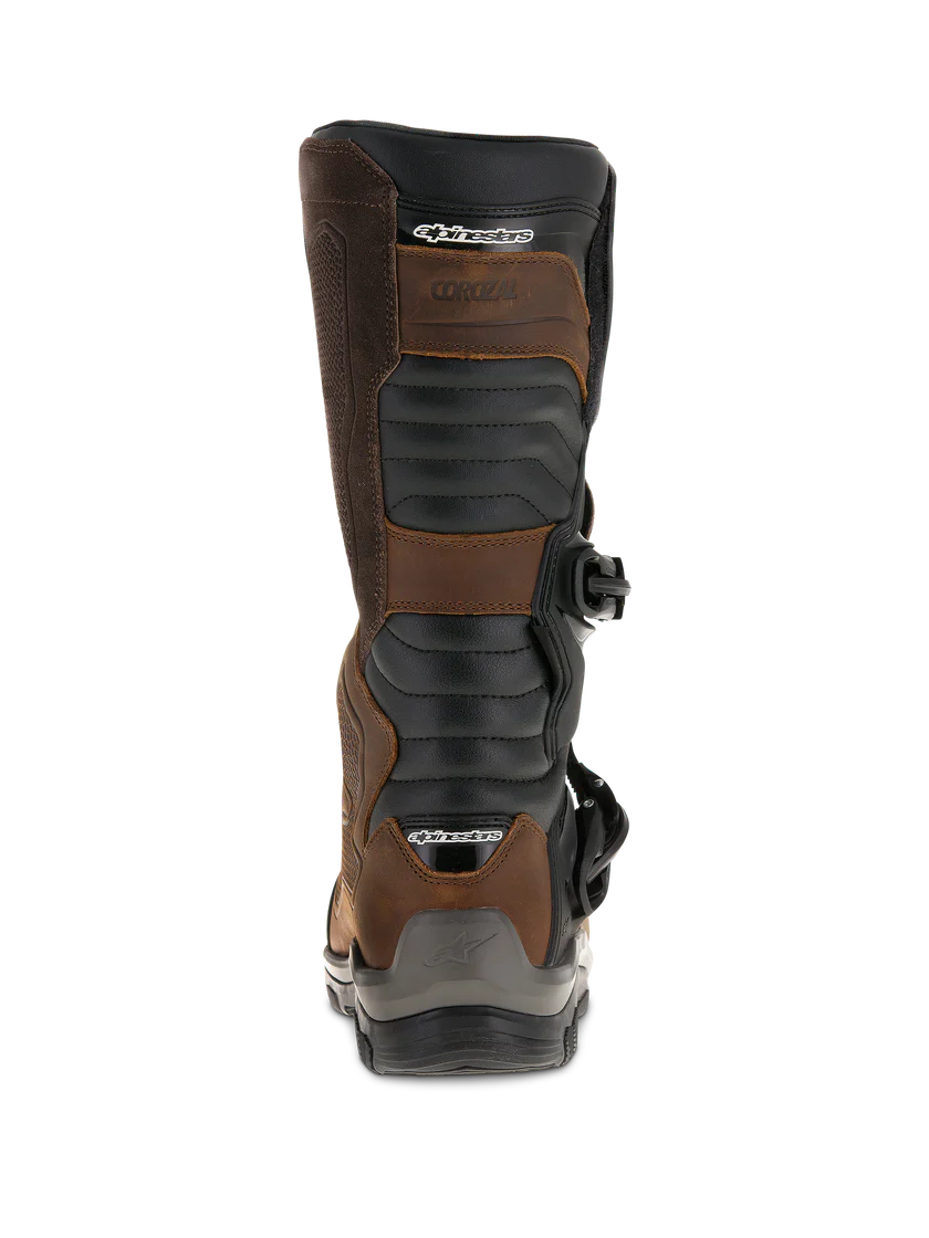 Alpinestars Corozal Adventure Drystar Boots Brn Oiled Leather Sz 08