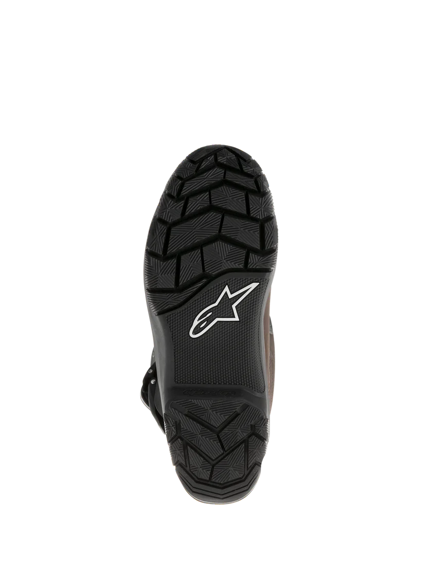 Alpinestars Corozal Adventure Drystar Boots Brn Oiled Leather Sz 08