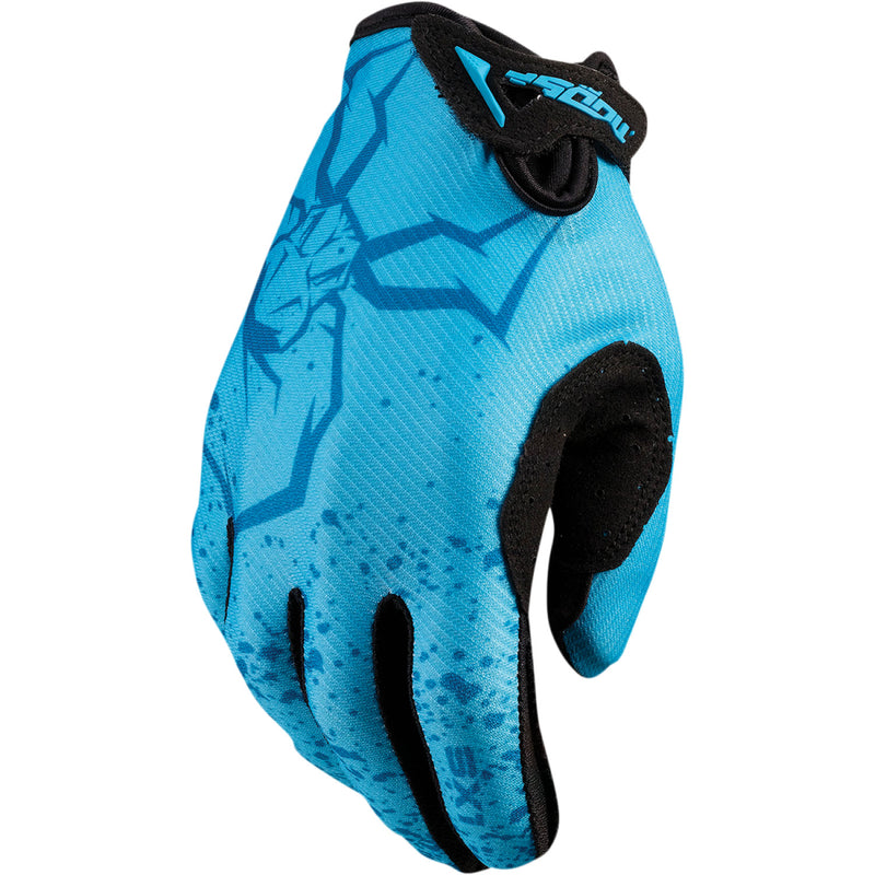 Moose Racing Youth SX1* Gloves - Blue - Large 3332-1684