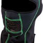 ARCTIVA Balaclava Pro Stretch - Black/Green - Large/XL 2503-0378