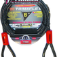 TRIMAX Cable Lock - Dual Loop - 8' TDL815