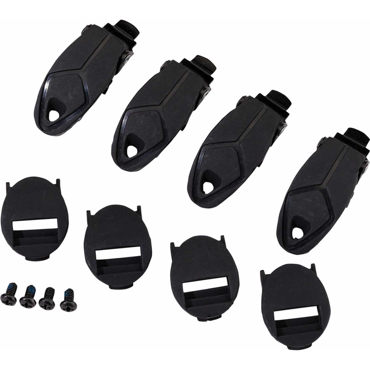 Moose Racing Qualifier Boot Buckle Kit - Black 3430-1006