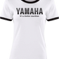 Yamaha Apparel Women's Yamaha Vintage T-Shirt - White/Black - 2XL NP21S-L1793-2X