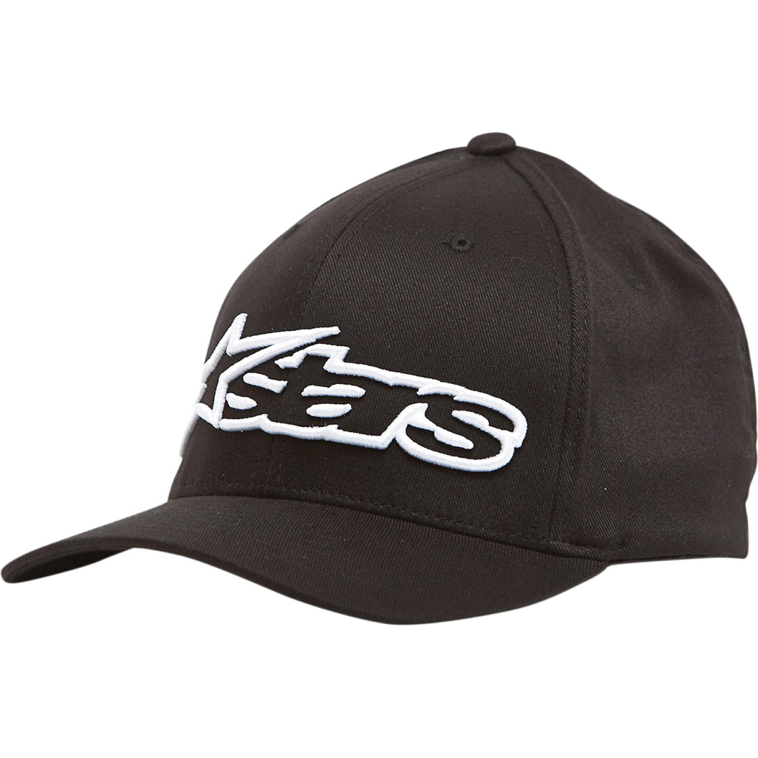 ALPINESTARS Blaze Flexfit? Hat - Black/White - Small/Medium 1039810051020SM