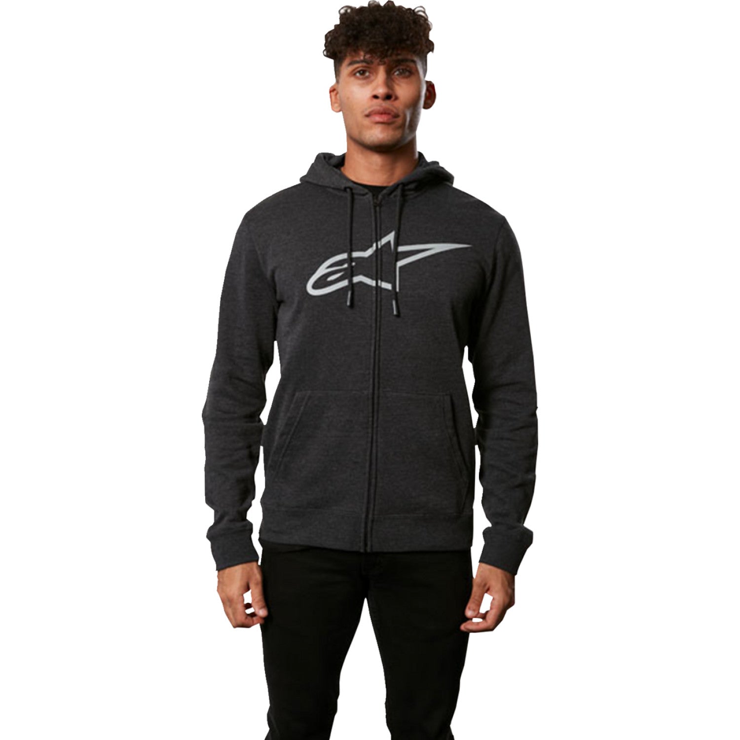 ALPINESTARS Ageless ll Zip Hoodie - Charcoal/Gray - XL 103853052177XL