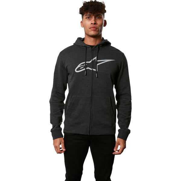 Alpinestars Ageless Ll Zip Hoodie - Charcoal/Gray - Large 103853052177L