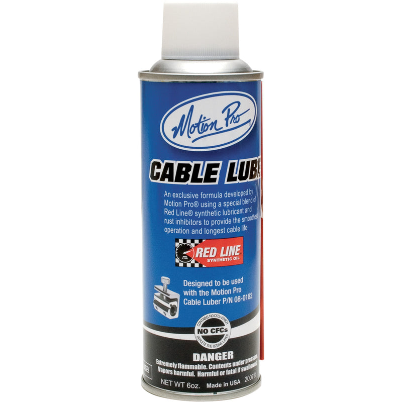 Motion Pro Cable Lube - 6 oz. net wt. - Aerosol 15-0002