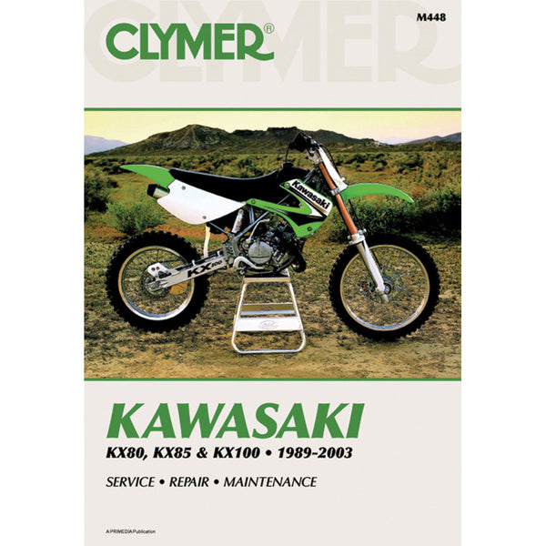 Clymer Manual - Kawasaki - KX80 / KX85 / KX100 CM4482