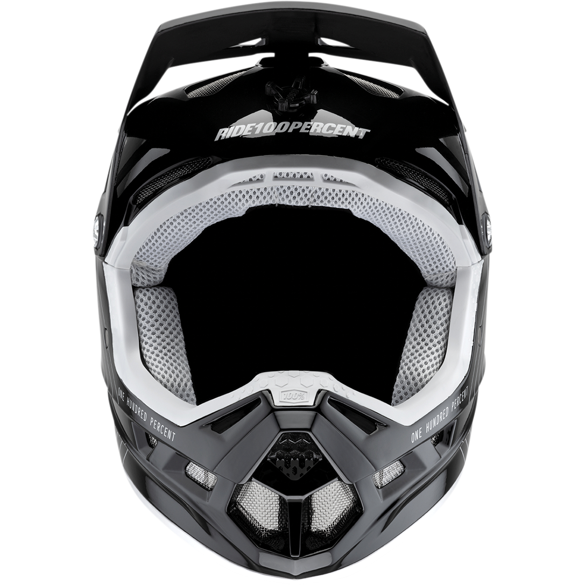 100% Aircraft Helmet - Silo - Black - Medium 80001-00003