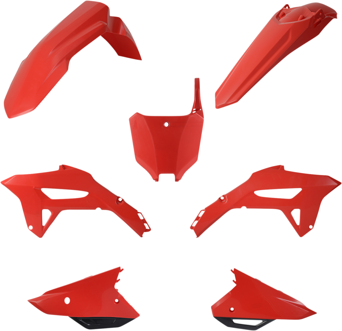 CYCRA 5 Piece Replica Body Kit - OEM '22 Red - CRF 250R/450R 1CYC-9431-00