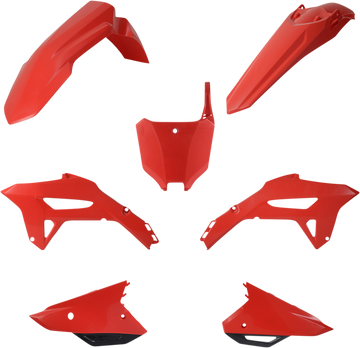 CYCRA 5 Piece Replica Body Kit - OEM '22 Red - CRF 250R/450R 1CYC-9431-00