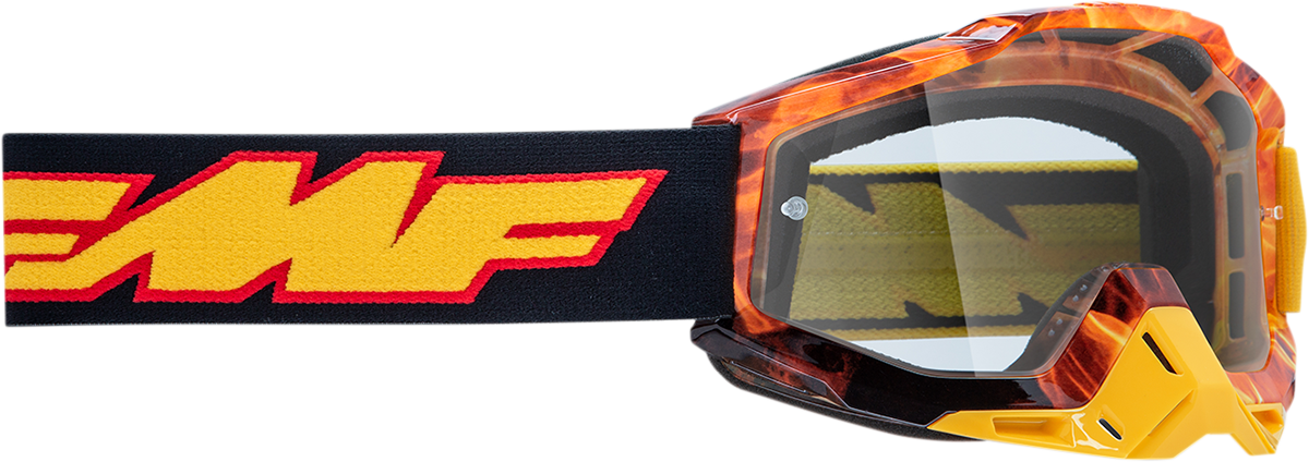 FMF PowerBomb Goggles - Spark - Clear F-50036-00005