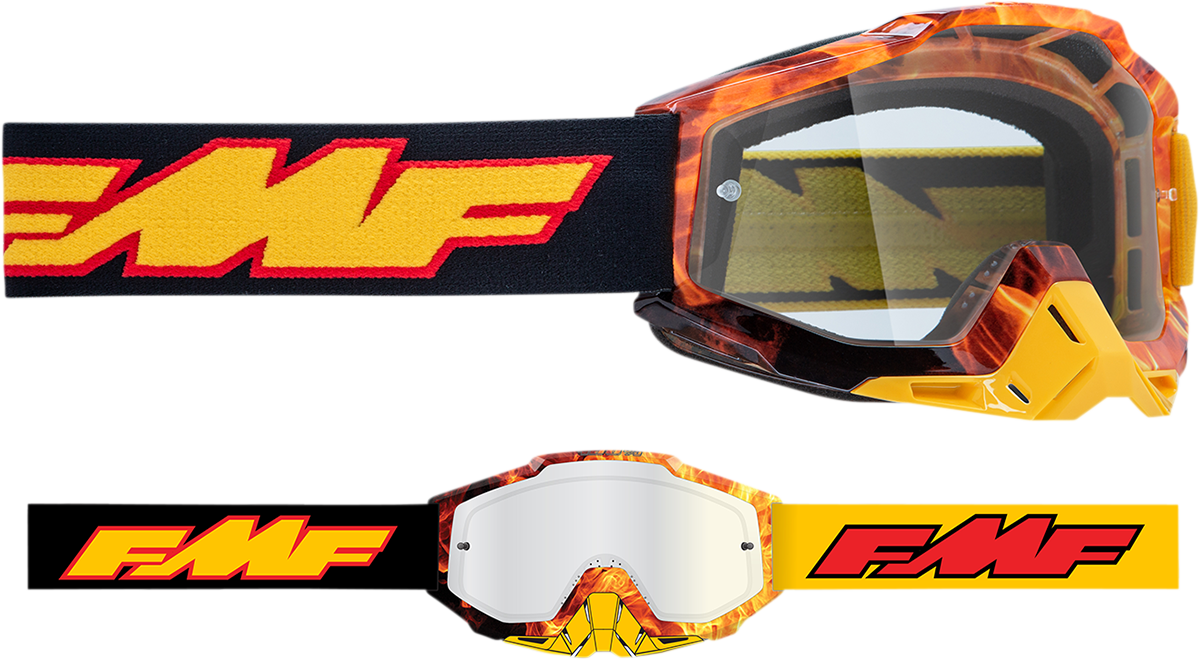 FMF PowerBomb Goggles - Spark - Clear F-50036-00005