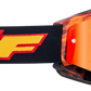 FMF PowerBomb Goggles - Spark - Red Mirror F-50037-00005