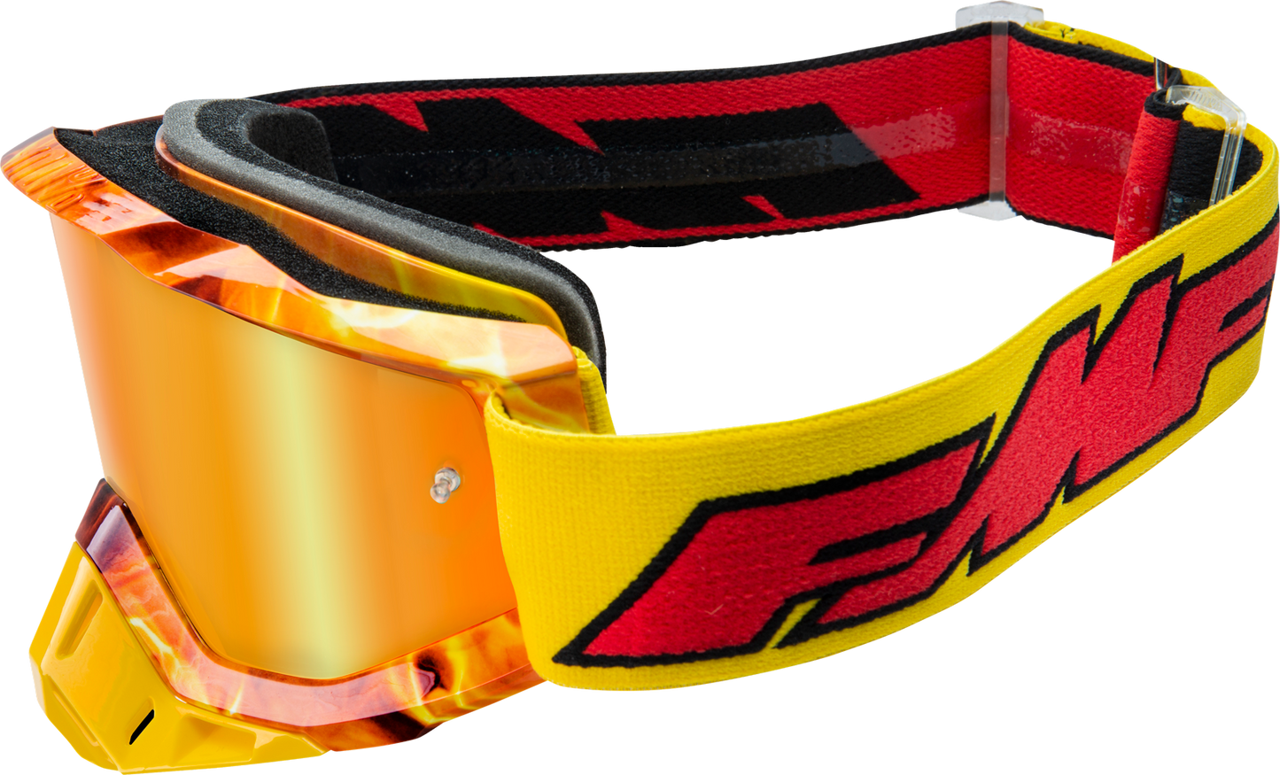 FMF PowerBomb Goggles - Spark - Red Mirror F-50037-00005