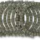 MOOSE RACING Clutch Friction Plates M70-5507-9 by Moose Racing