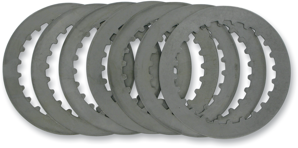 MOOSE RACING Steel Clutch Plates - Honda/Kawasaki M80-7105-7 by Moose Racing