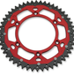 MOOSE RACING Dual Sprocket - Red - 48 Tooth 1210-210-48-13X by Moose Racing