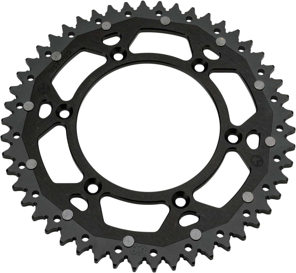 MOOSE RACING Dual Sprocket - Black - 49 Tooth 1210-210-49-10X by Moose Racing