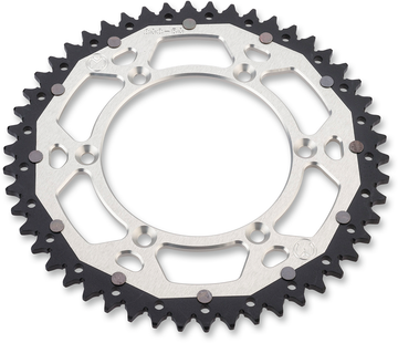 MOOSE RACING Dual Sprocket - Silver - 51 Tooth 1210-210-51-11X by Moose Racing