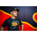 100% BB33 Track T-Shirt - Black - XL BB-32141-001-13