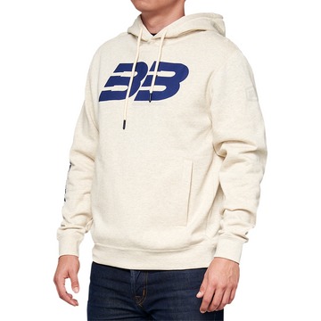 100% BB33 Pullover Welt Pocket Hoodie - Oatmeal - 2XL BB-36045-484-14