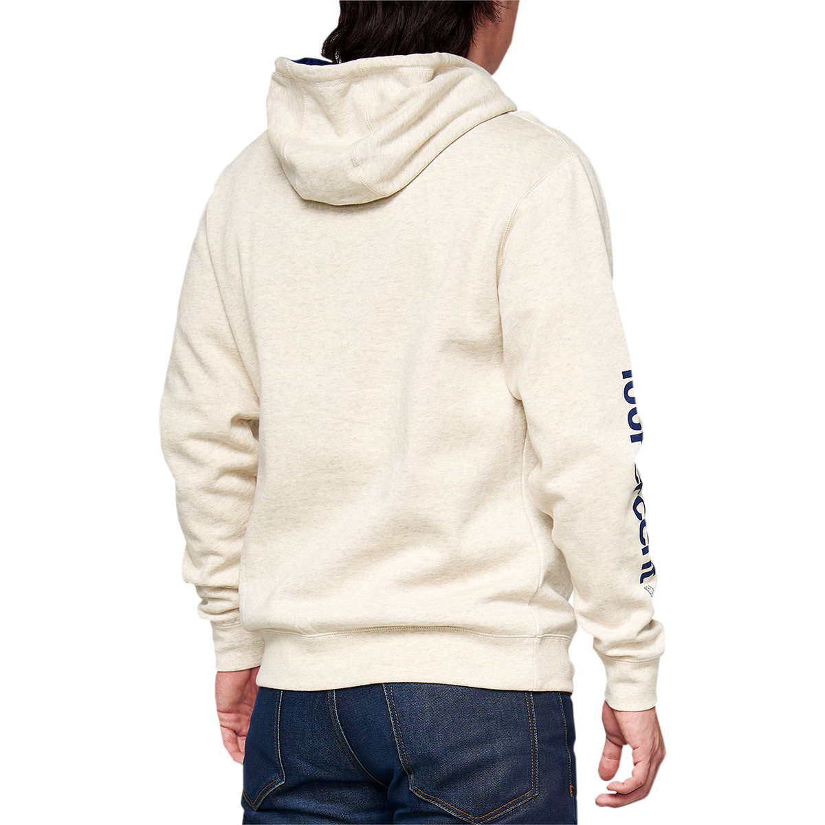 100% BB33 Pullover Welt Pocket Hoodie - Oatmeal - Small BB-36045-484-10