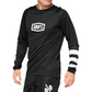 100% R-Core Long-Sleeve Jersey - Black/White - Small 41104-001-10