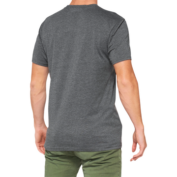 100% Silva T-Shirt - Heather Charcoal - Small 32132-052-10