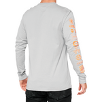 100% Retro Future Long-Sleeve T-Shirt - Vapor - Small 33007-404-10