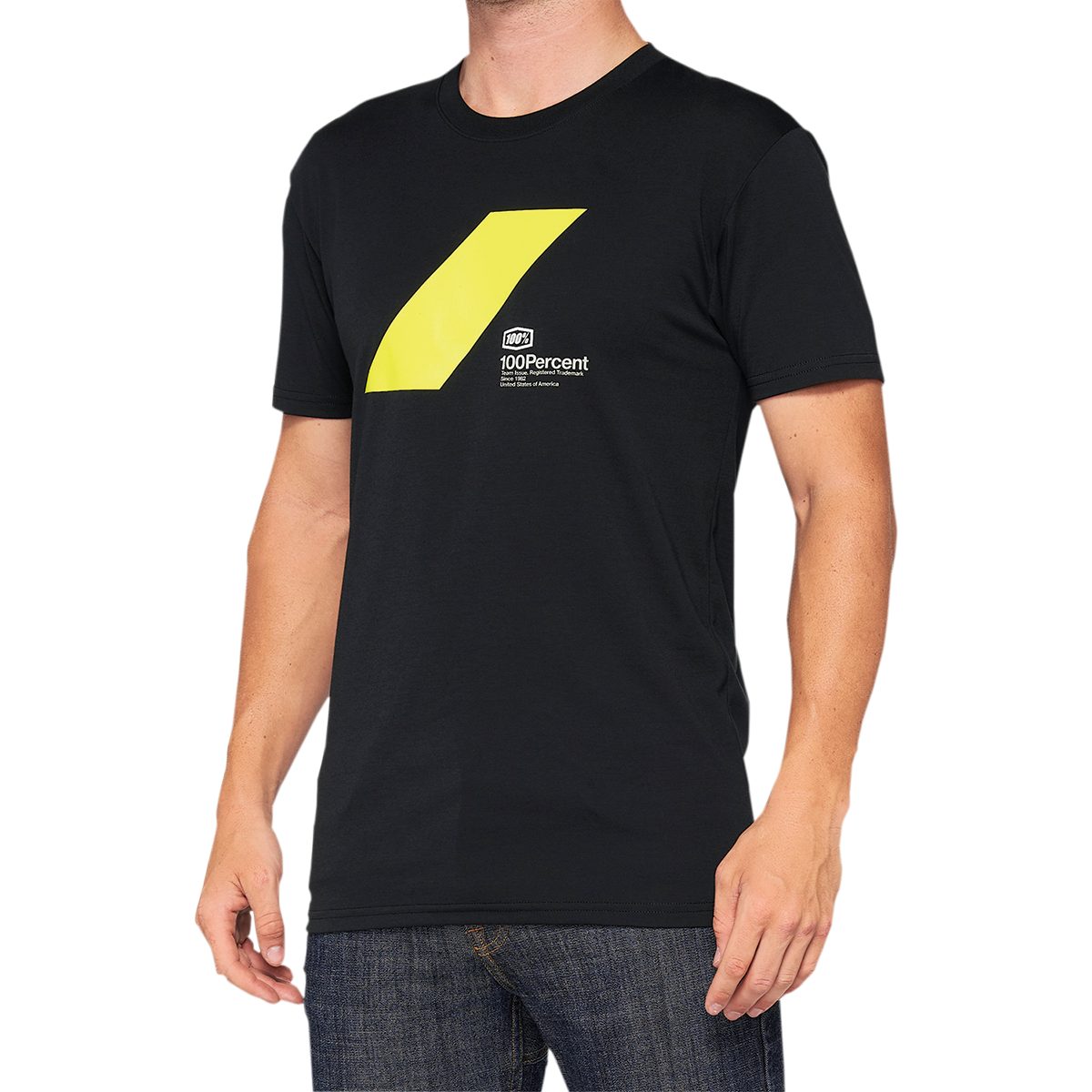 100% Athol Tech T-Shirt - Black - Small 35025-001-10