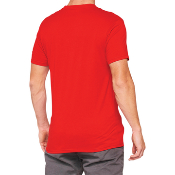 100% Tiller T-Shirt - Red - Small 32133-003-10