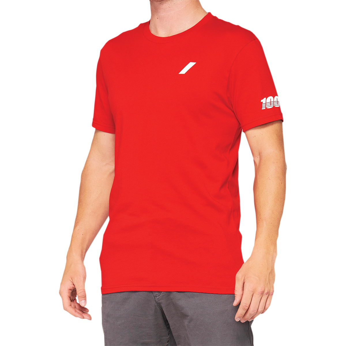 100% Tiller T-Shirt - Red - Small 32133-003-10