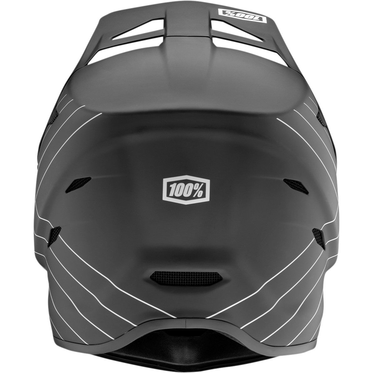 100% Youth Status Helmet - Black - Medium 80011-00002