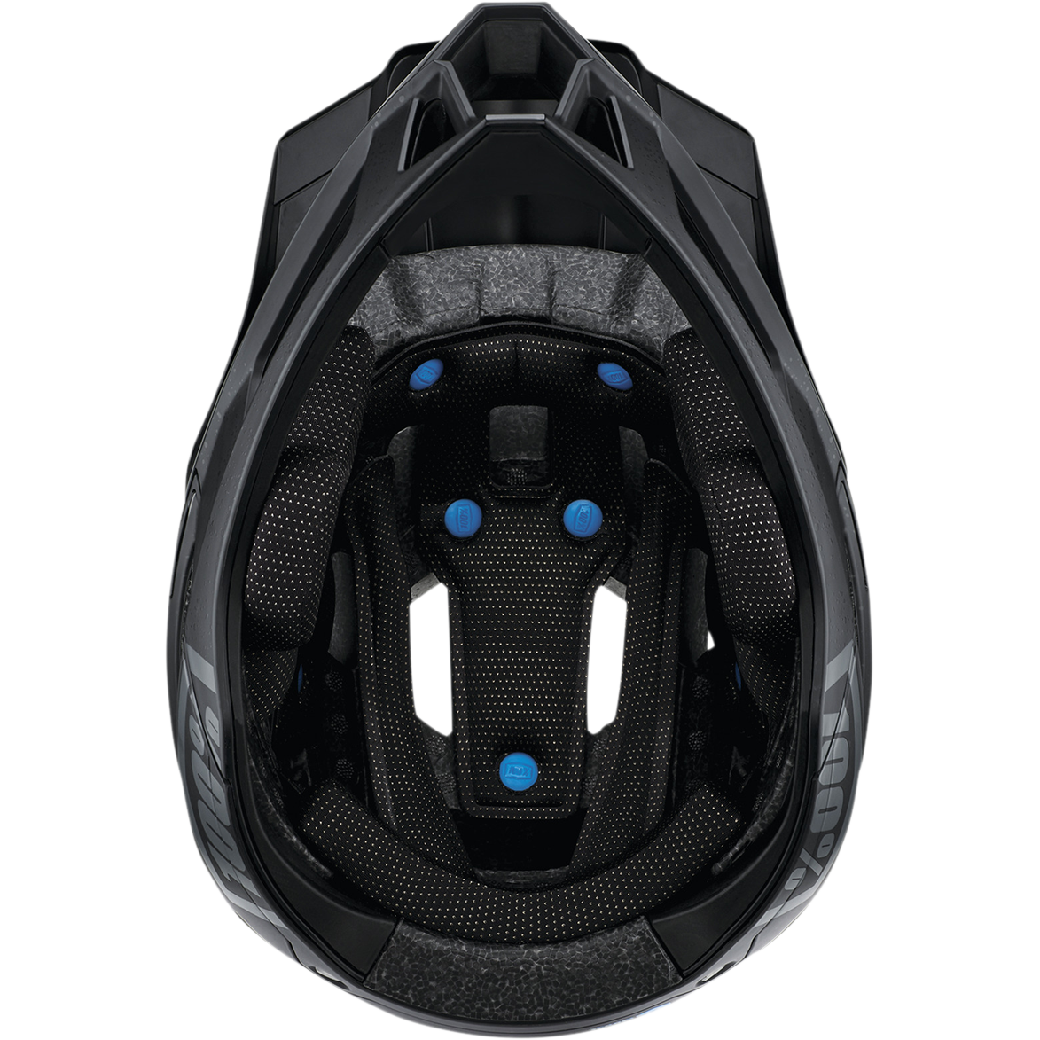 100% Trajecta Helmet - Fidlock - Black - Medium 80003-00002