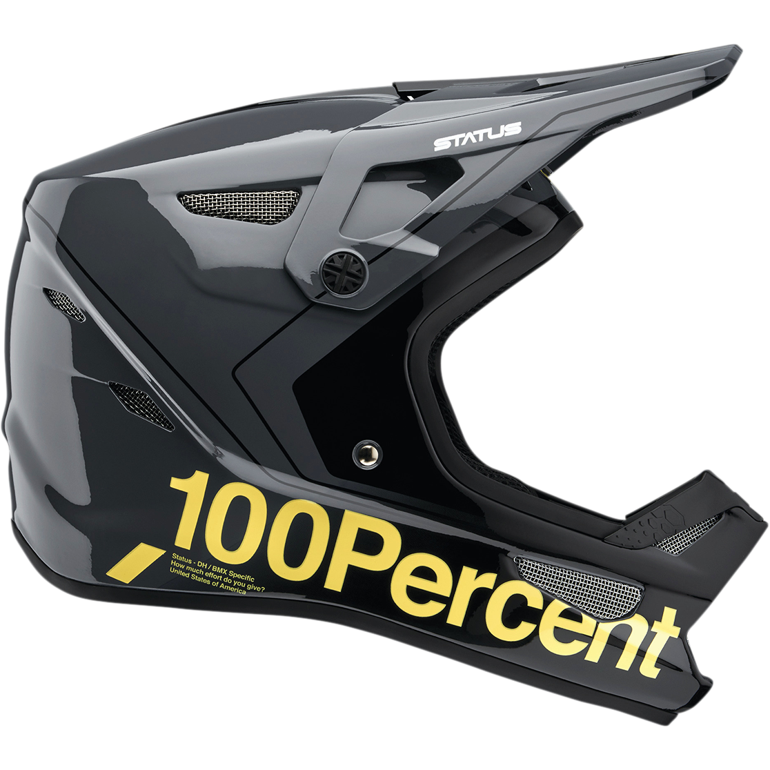 100% Status Helmet - Carby/Charcoal - XS 80010-464-09